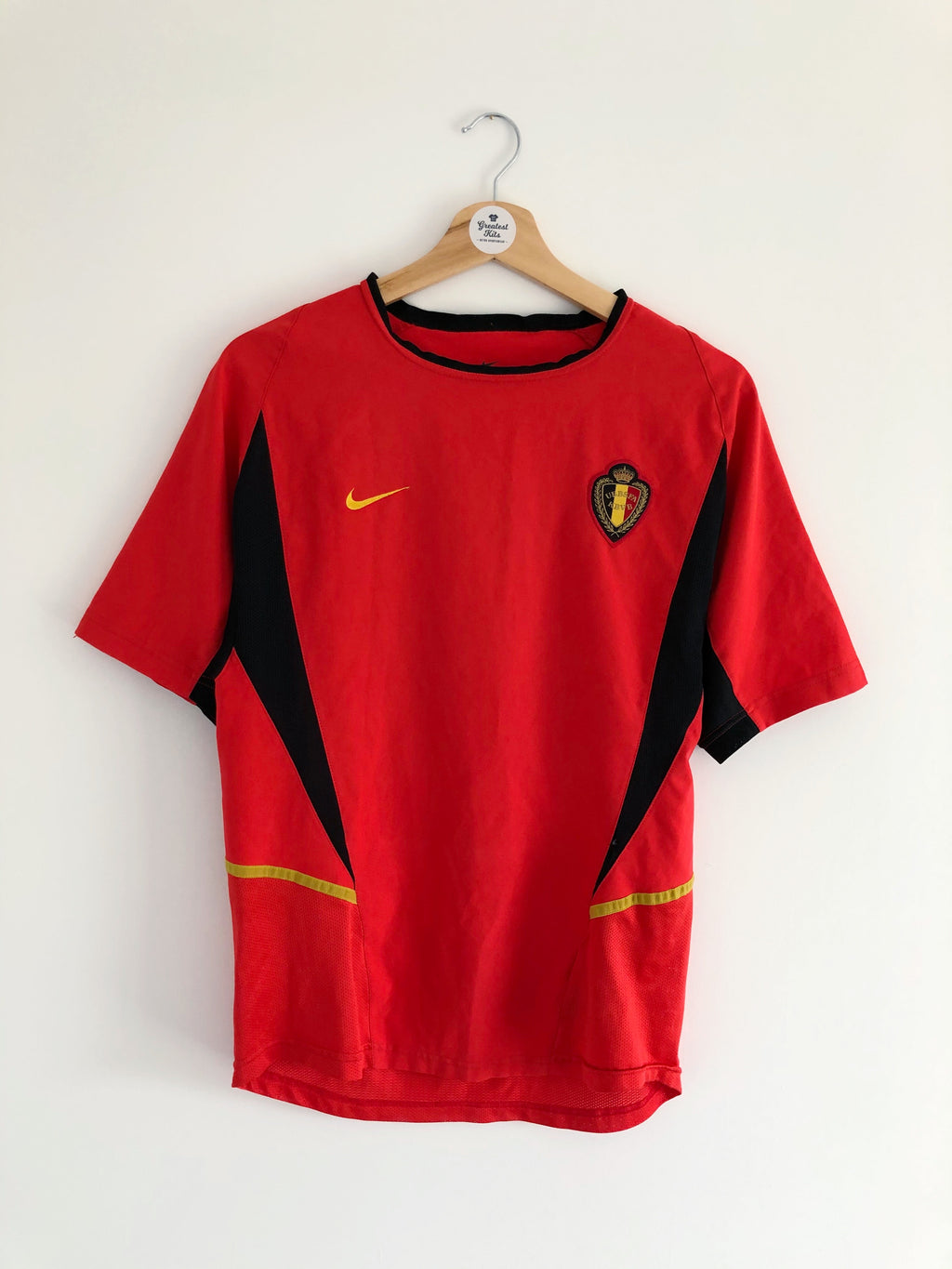 2002/04 Camiseta local de Bélgica (S) 7/10