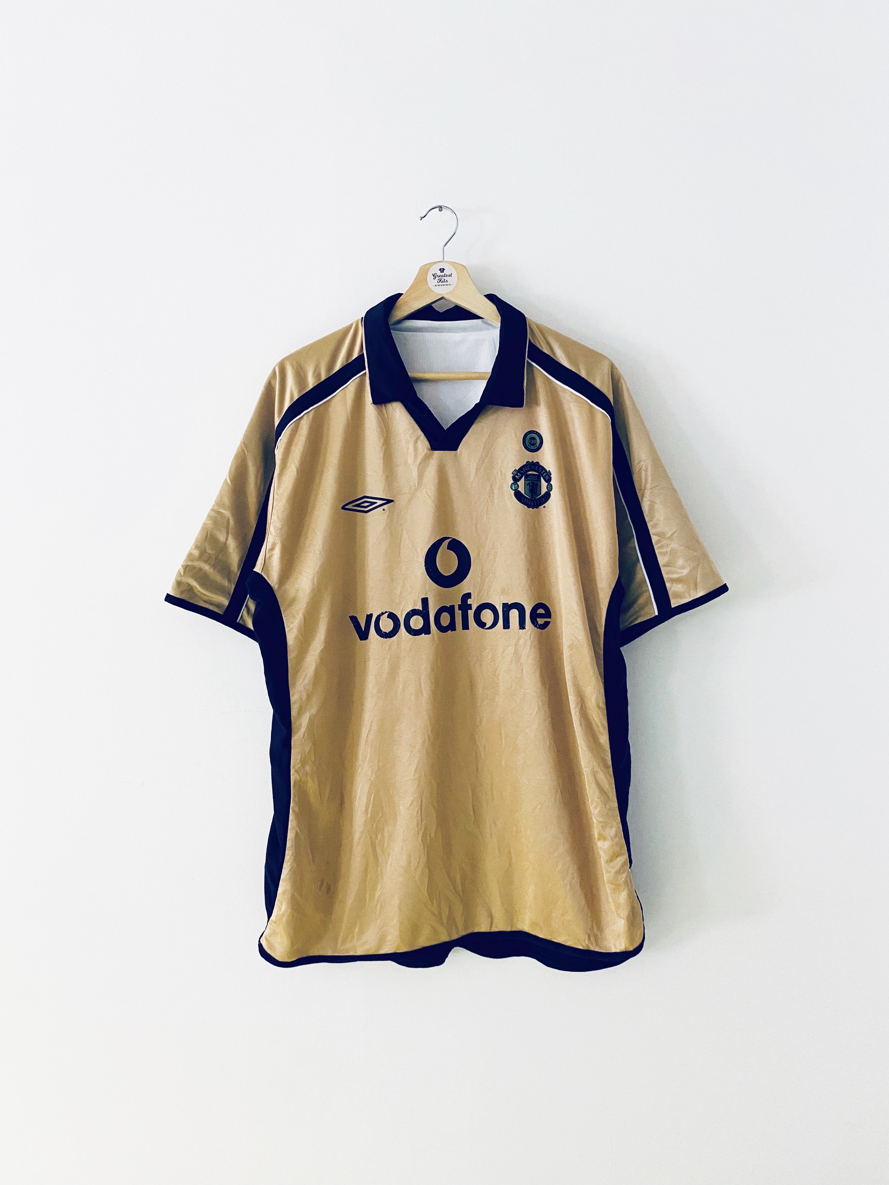 2001/02 Manchester United Away/Third Centenary Shirt (XL) 7/10