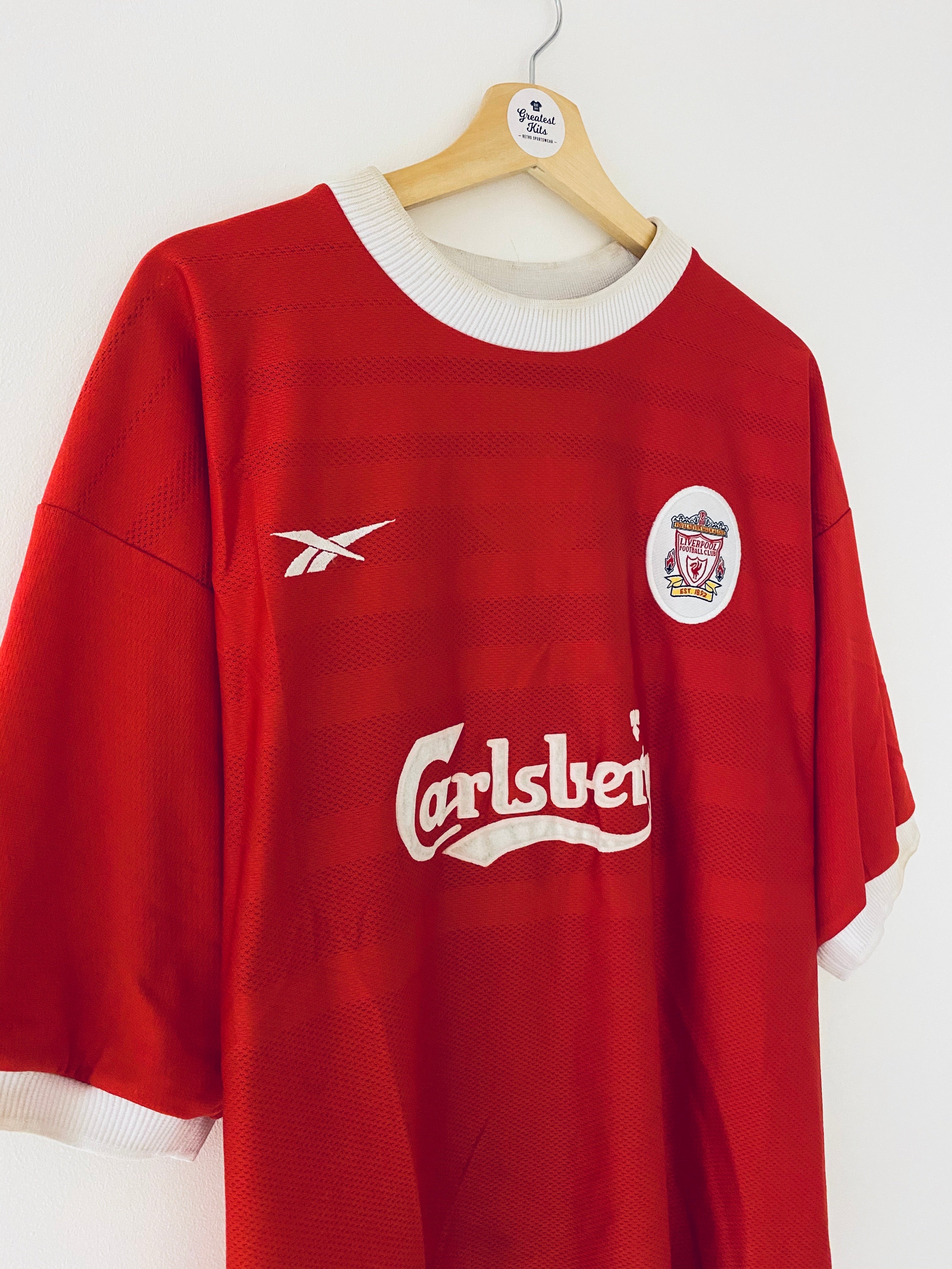 1998/00 Liverpool Home Shirt (XL) 7.5/10