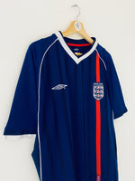 2001/03 England Prototype Third Shirt (XL) 9/10