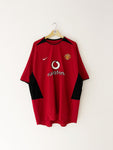 2002/04 Camiseta local del Manchester United (XXL) 9/10