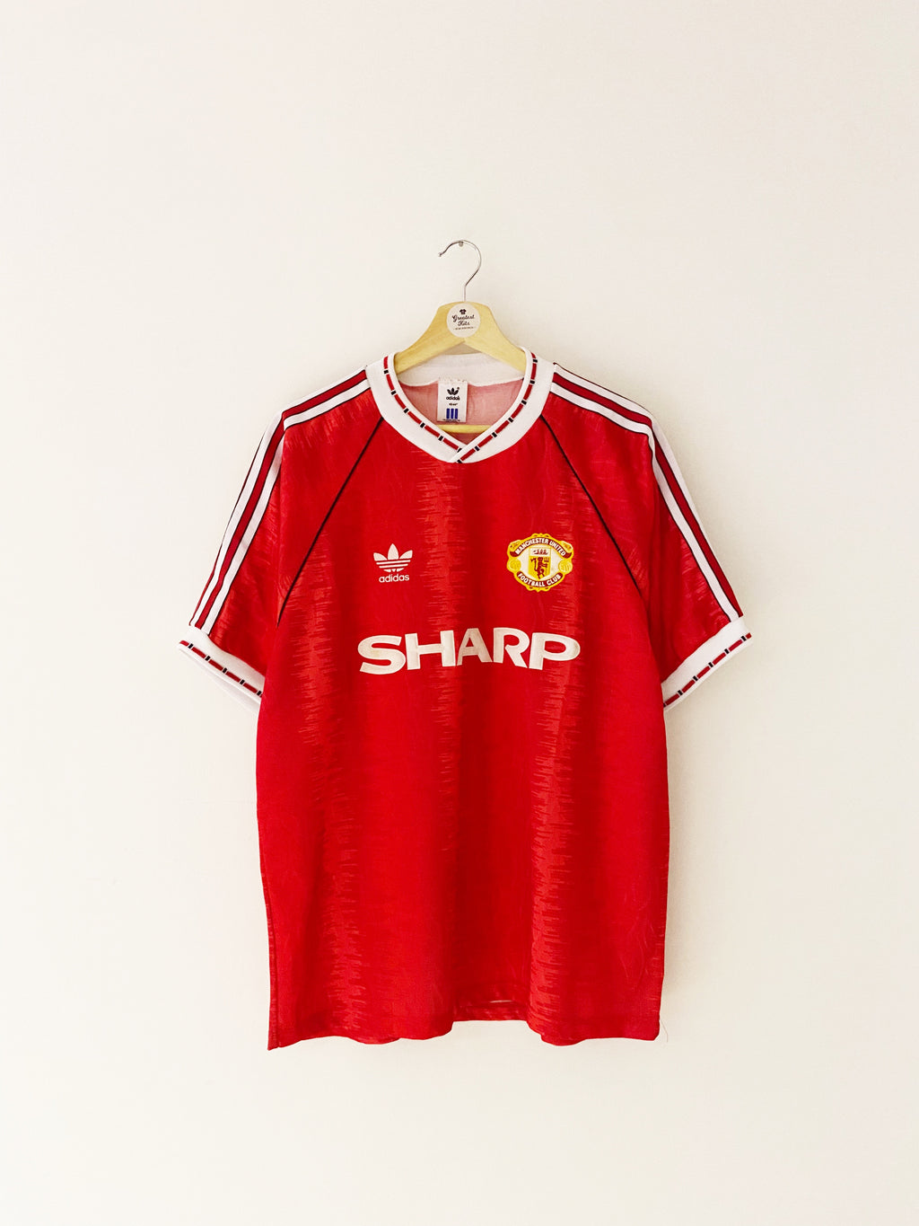 Maillot domicile Manchester United 1990/92 (L) 8.5/10 