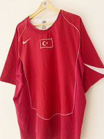 2004/06 Turkey Home Shirt (XXL) 9/10