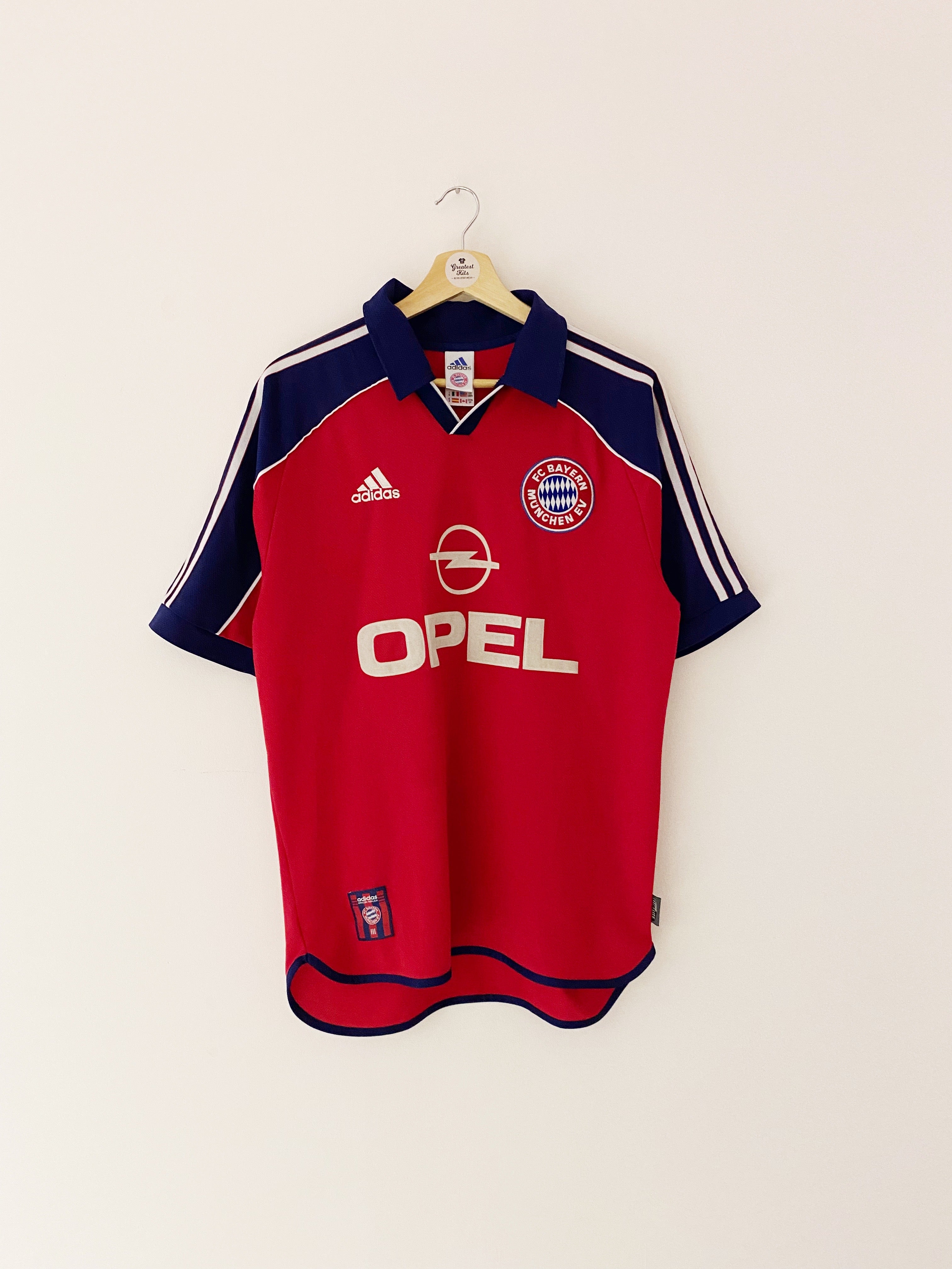 1999/01 Bayern Munich Home Shirt Sergio #13 (S) 7.5/10
