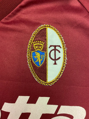 1991/93 Camiseta local del Torino n.º 7 (Scifo) (XL) 8/10 
