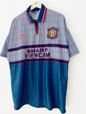1995/96 Camiseta visitante del Manchester United (XL) 9/10