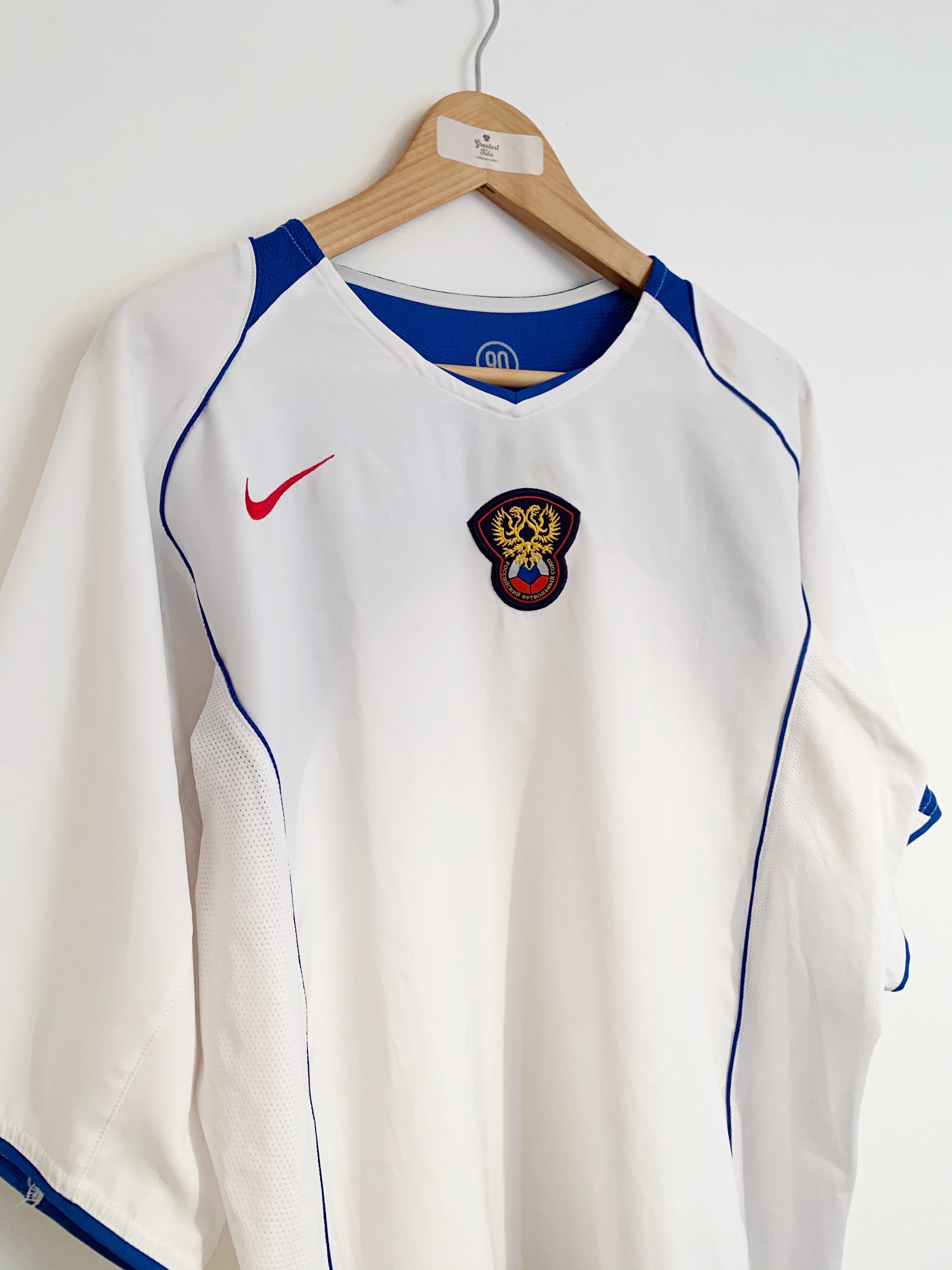 Camiseta de local de Rusia 2004/06 (XL) 8.5/10