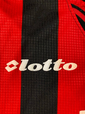 1997/98 AC Milan Home Shirt Ibou #13 (M) 8/10