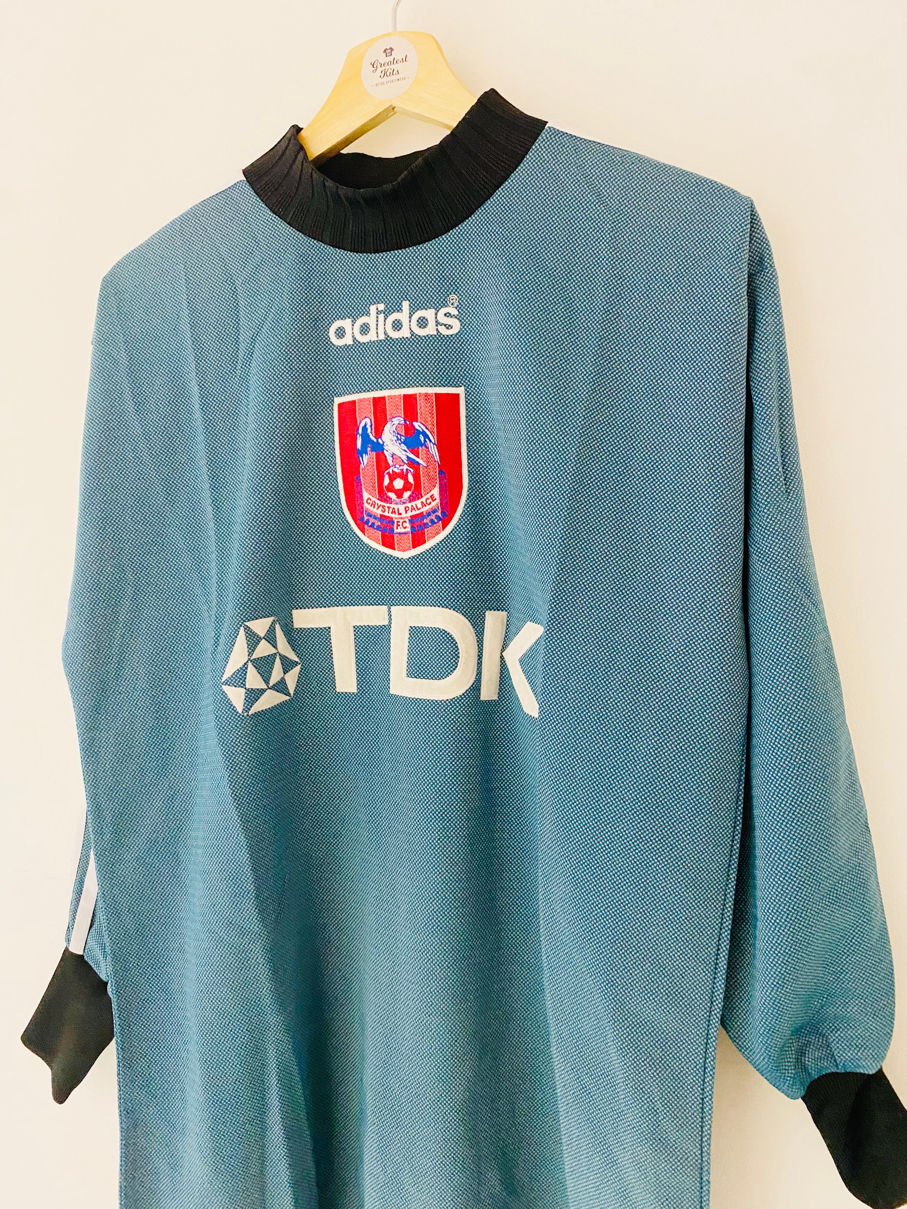 1996/97 Crystal Palace GK Jour du maillot #1 (S) 8.5/10