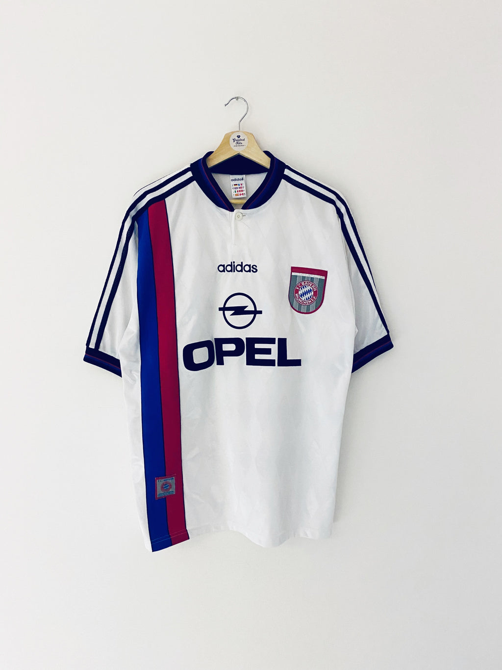 1996/98 Camiseta visitante del Bayern de Múnich (L) 8.5/10