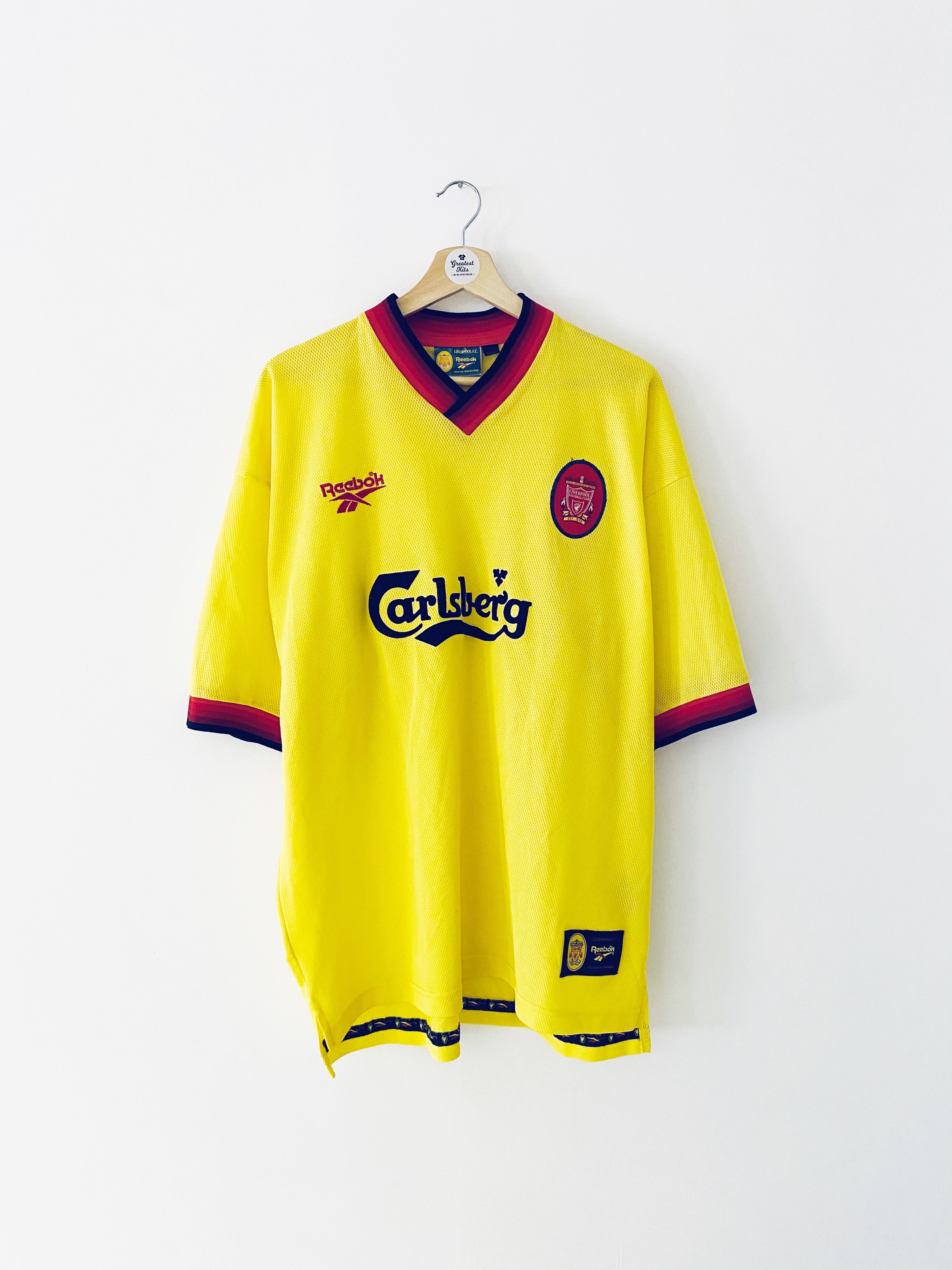 Maillot extérieur Liverpool 1997/99 (XL) 9/10