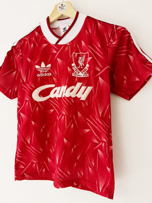 Maillot domicile Liverpool 1989/91 (Y) 9/10