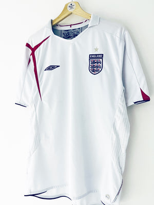 2005/07 Camiseta local de Inglaterra (XL) 9/10
