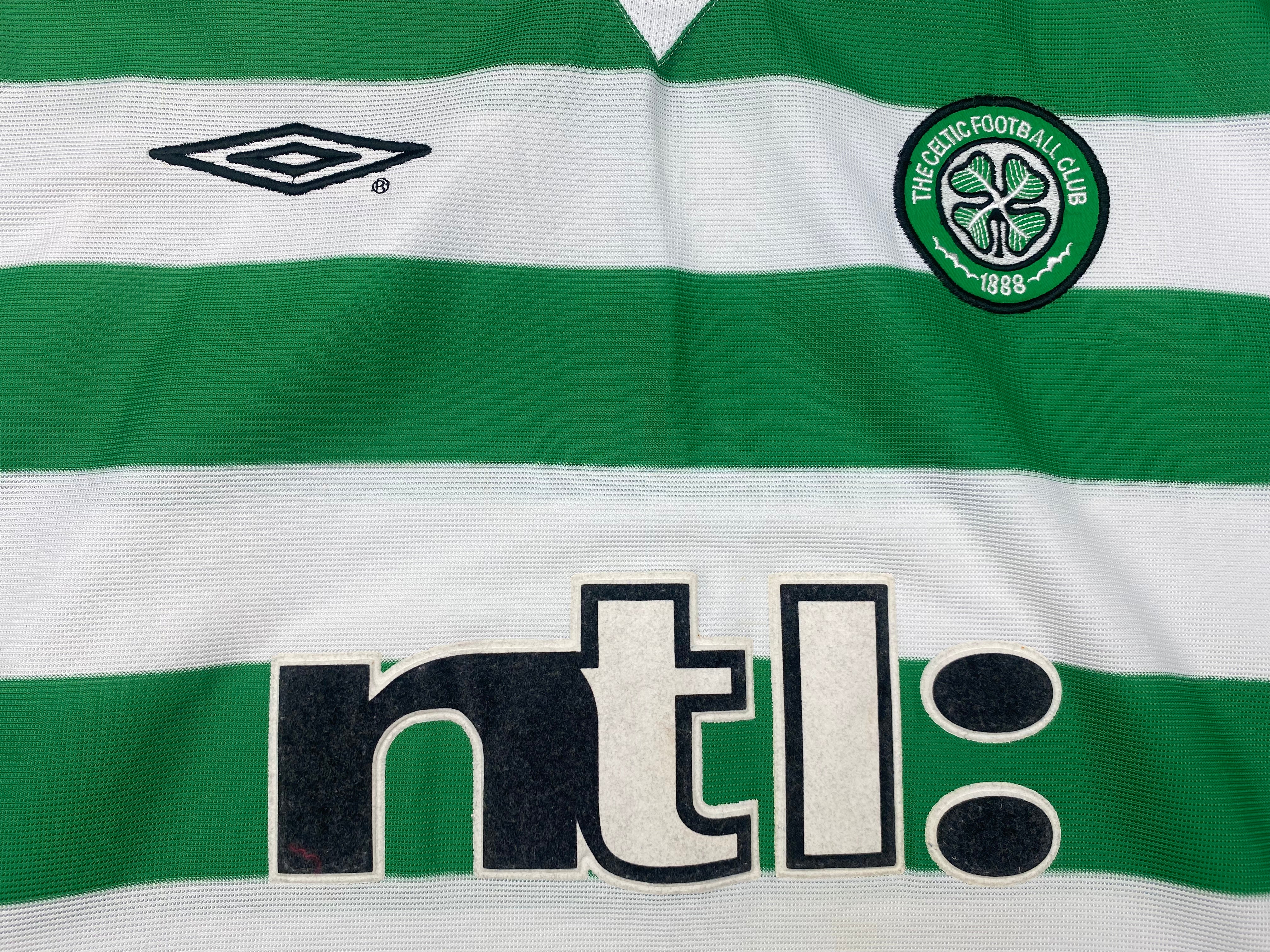 2001-03 Celtic Home Shirt - 5/10 - (XL)