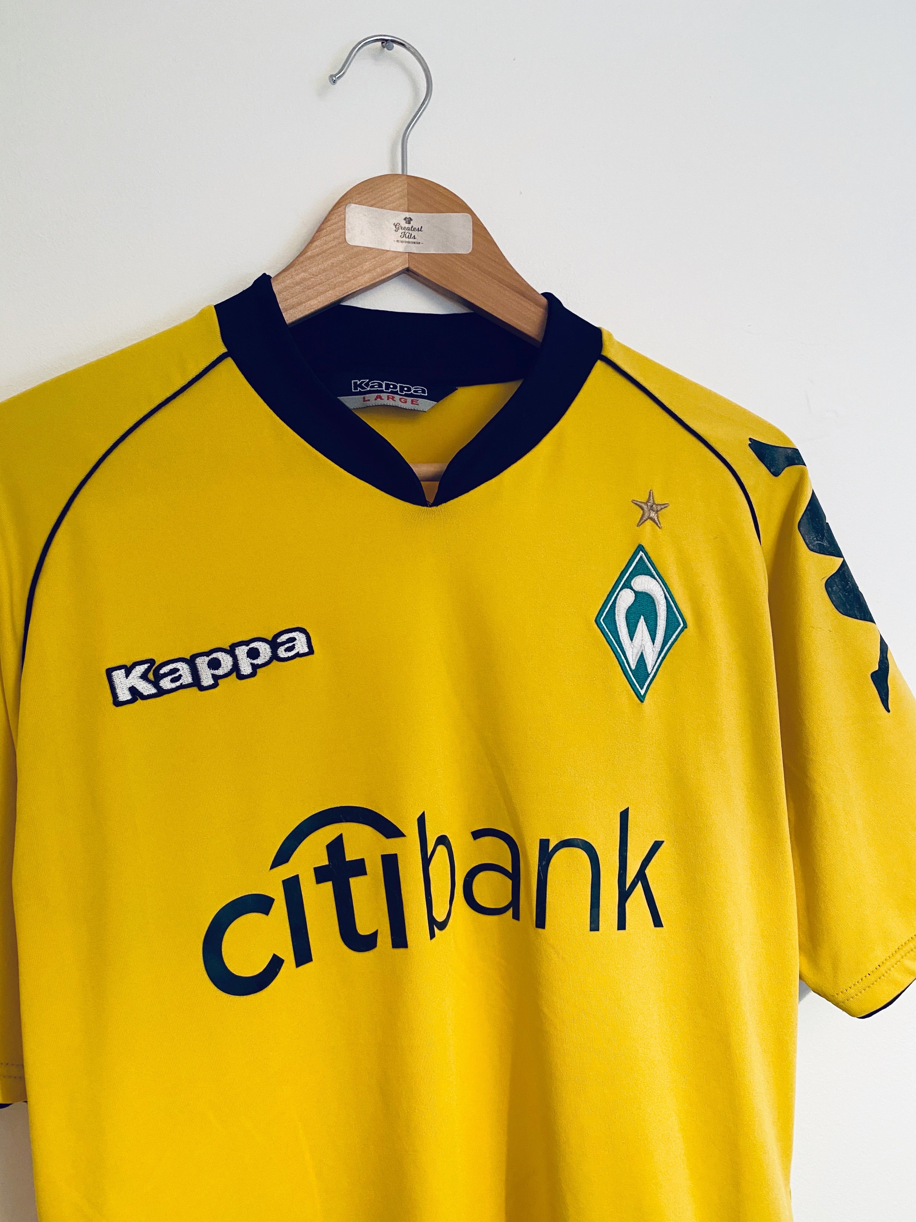 2007/08 Camiseta Werder Bremen GK S/S (L) 8.5/10