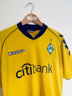 2007/08 Werder Bremen GK S/S Shirt (L) 8.5/10
