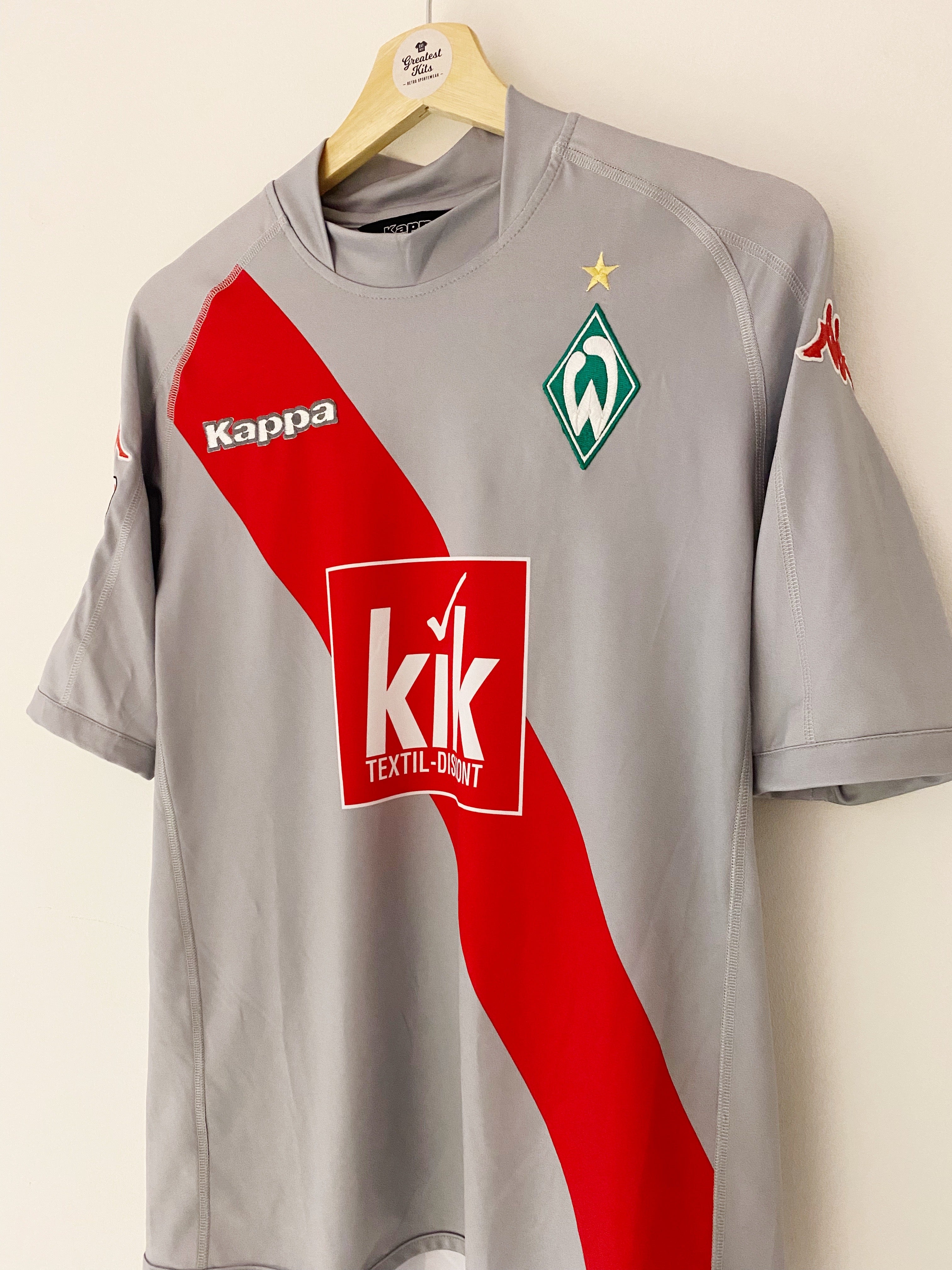 2005/06 Werder Bremen Away Shirt Jensen #20 (M) 9/10