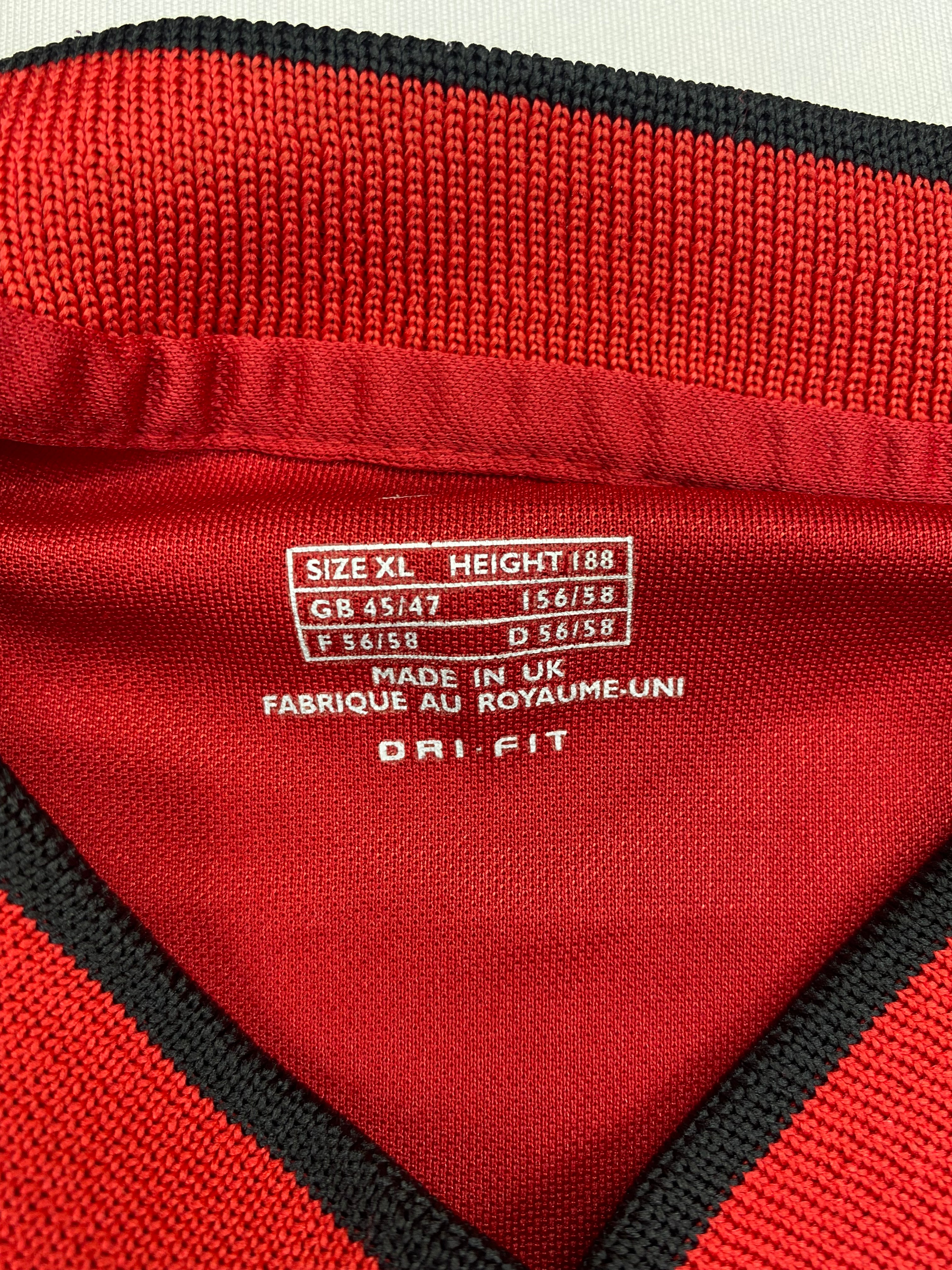 Nike Rangers 2000-01 Third Shirt (XL) (Excellent) Red XL 46-48 Inch Chest (112-124cm)