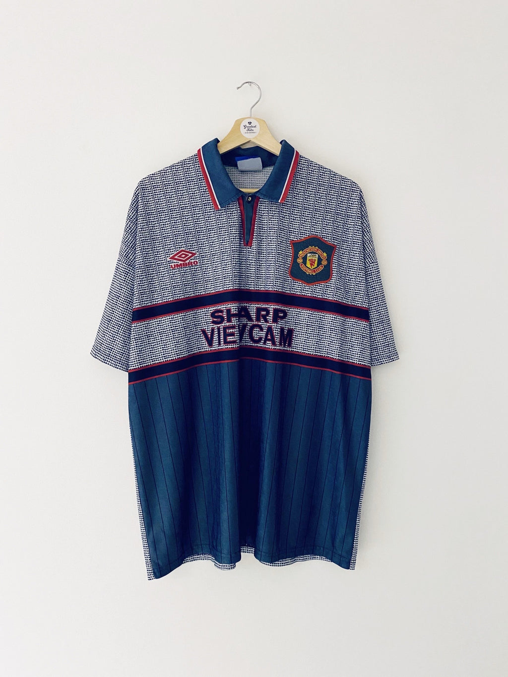 Maillot extérieur Manchester United 1995/96 (XL) 9/10