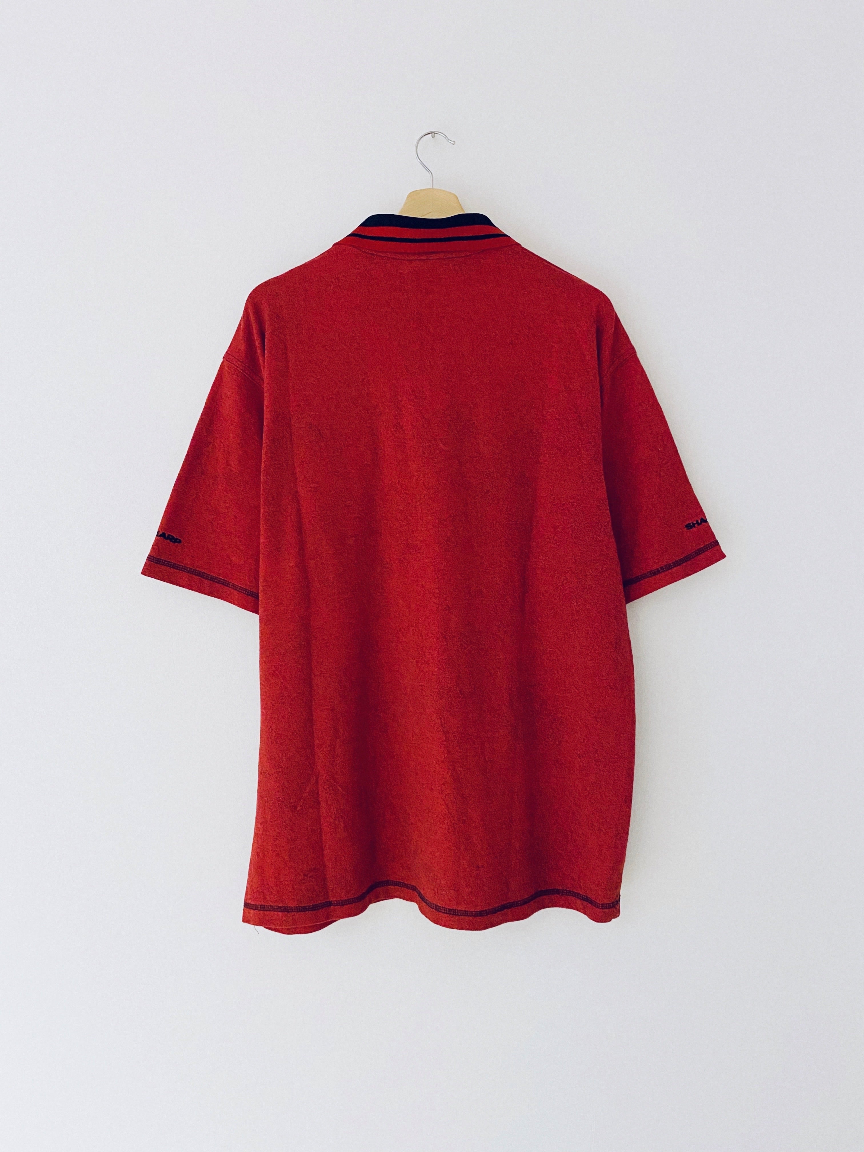 1998/99 Manchester United Polo Shirt (XL) 9.5/10