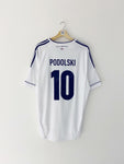 2012/13 Allemagne Maillot Domicile Podolski #10 (XL) 8.5/10