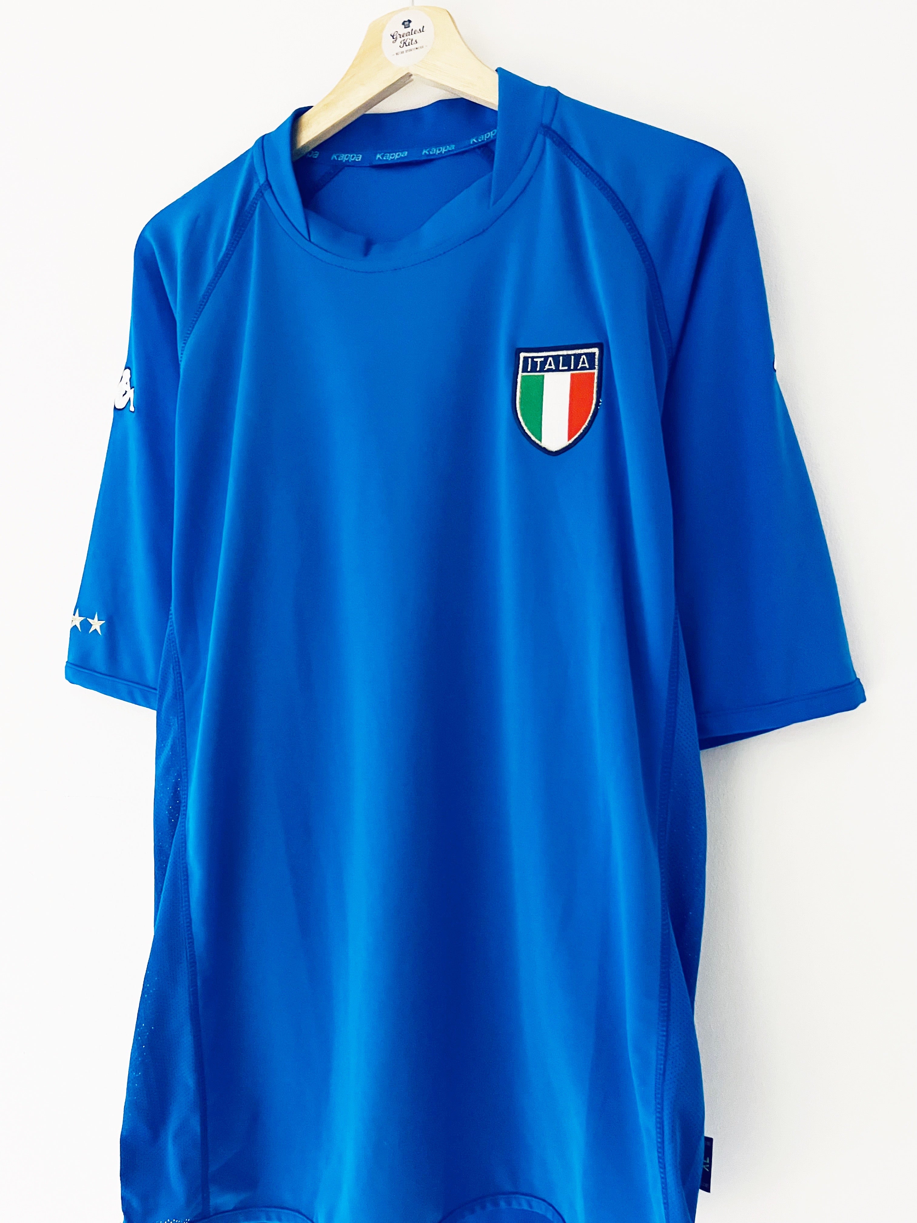 Camiseta de local de Italia 2002 (XL) 6/10 