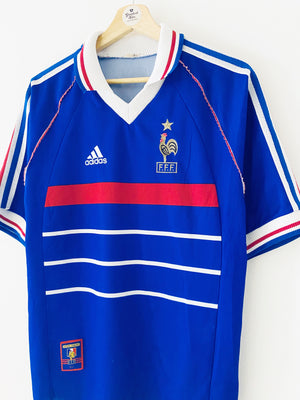 1998/00 Camiseta local de Francia (S) 8/10