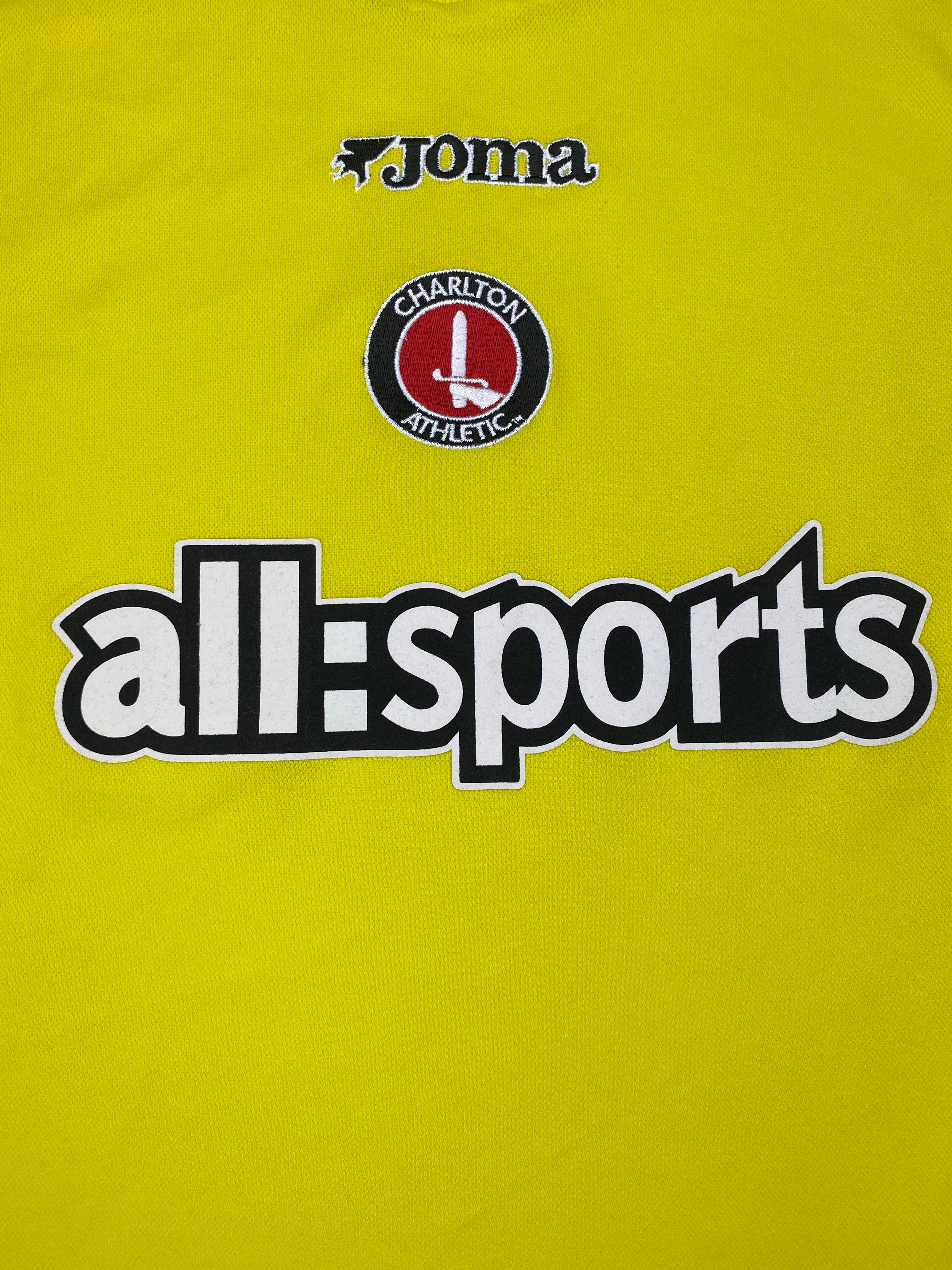 2003/05 Camiseta visitante del Charlton (XS) 9/10