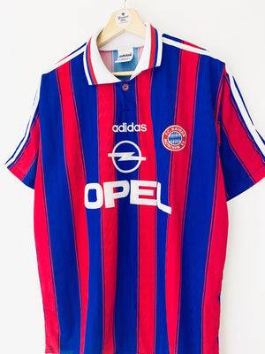 1995/97 Maillot Domicile du Bayern Munich Ziege #17 (L) 8/10
