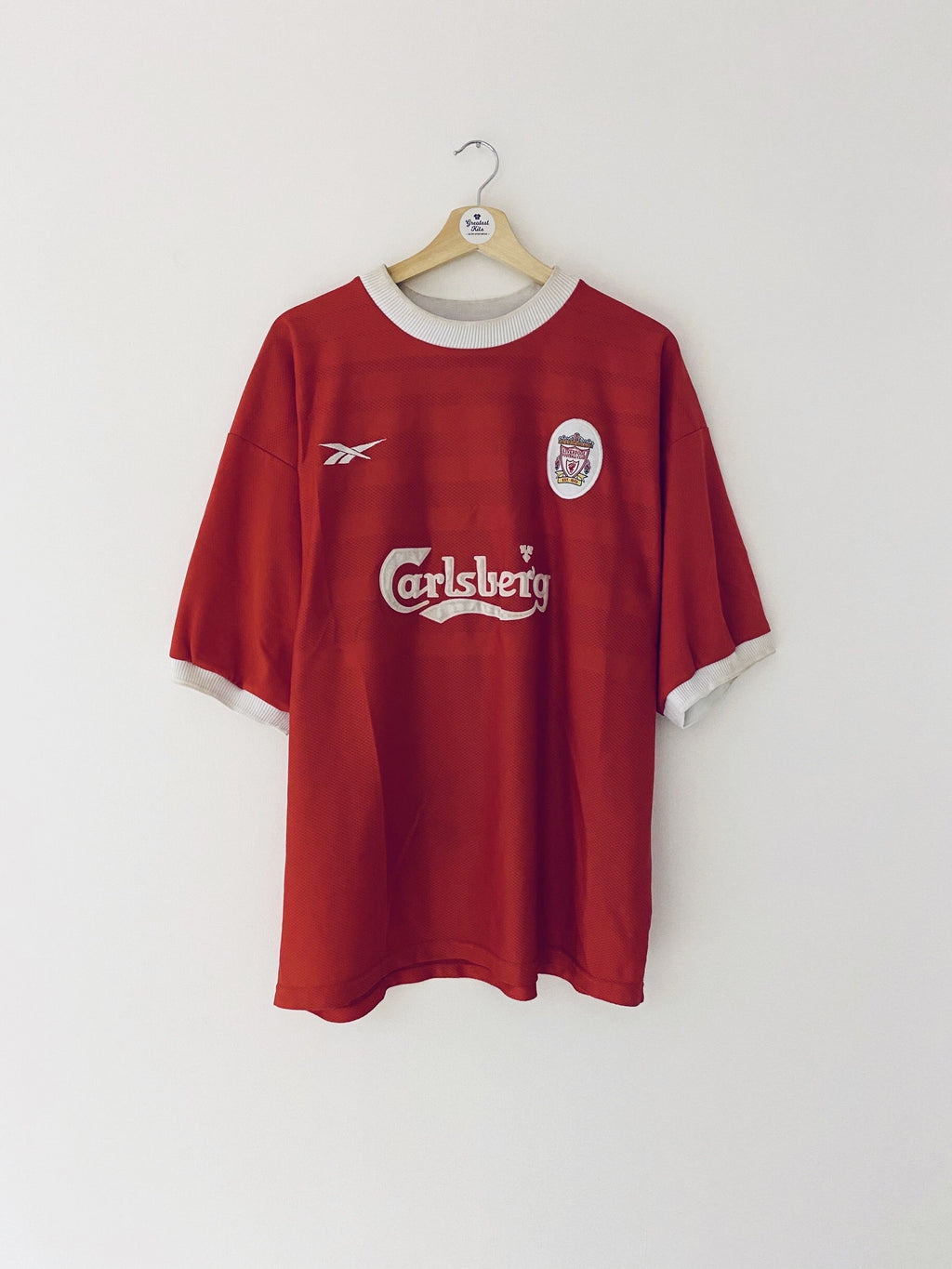 Camiseta local del Liverpool 1998/00 (XL) 7,5/10