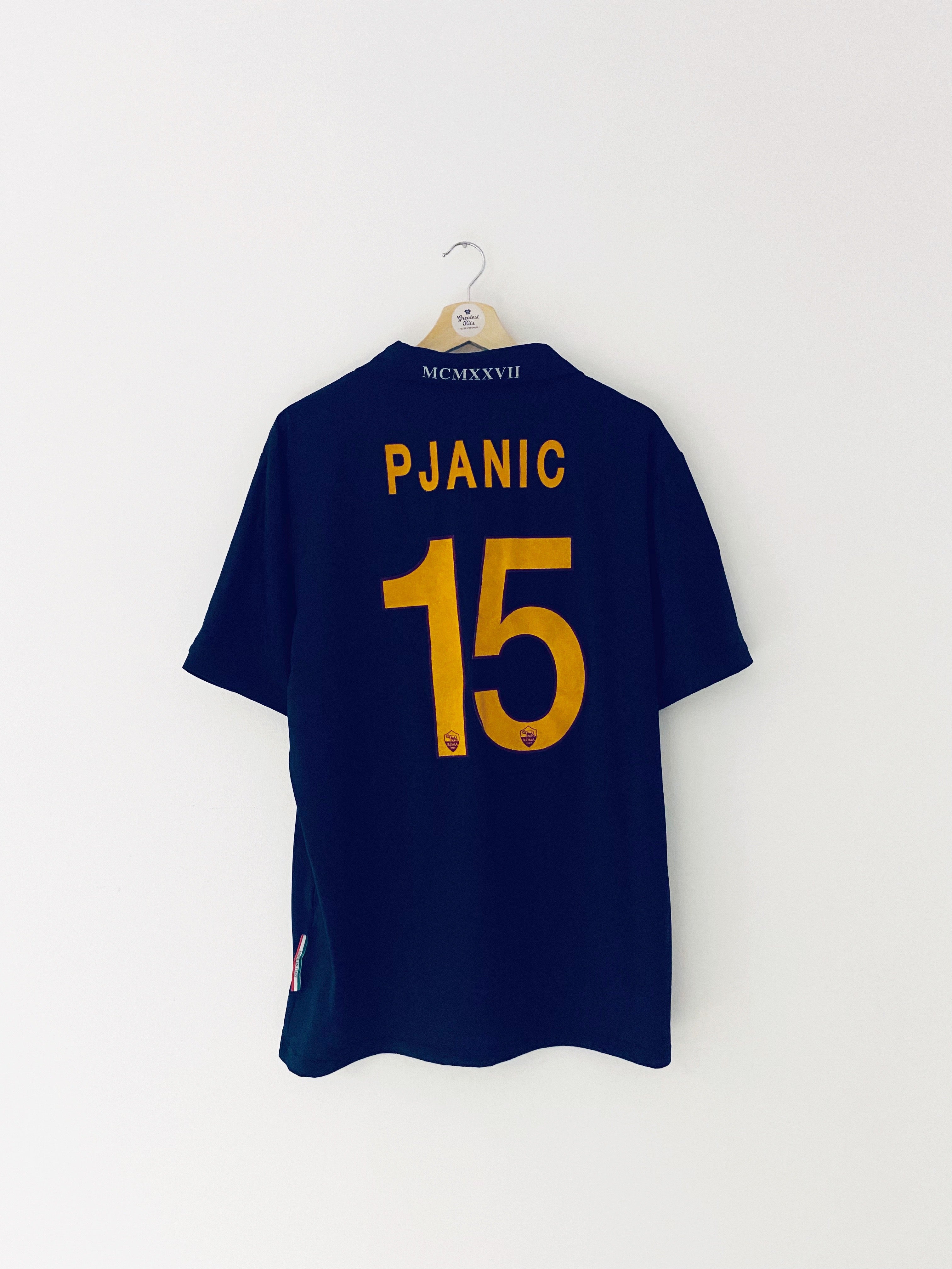 2013/14 Roma Third Shirt Pjanic #15 (XXL) 8.5/10