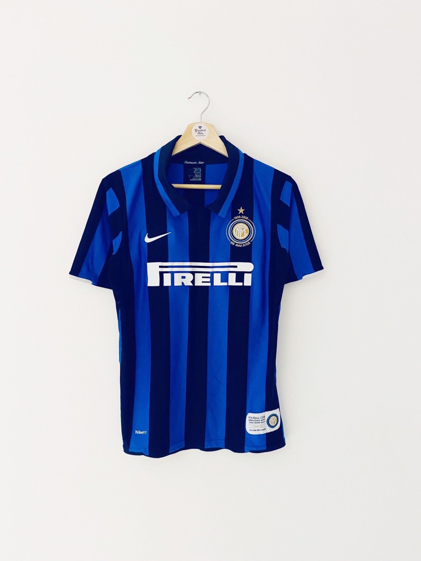 Vintage Soccer Jersey Inter Milan Home 2007/08