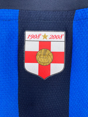 Camiseta centenaria local del Inter de Milán 2007/08 (XL.Niños) 8.5/10