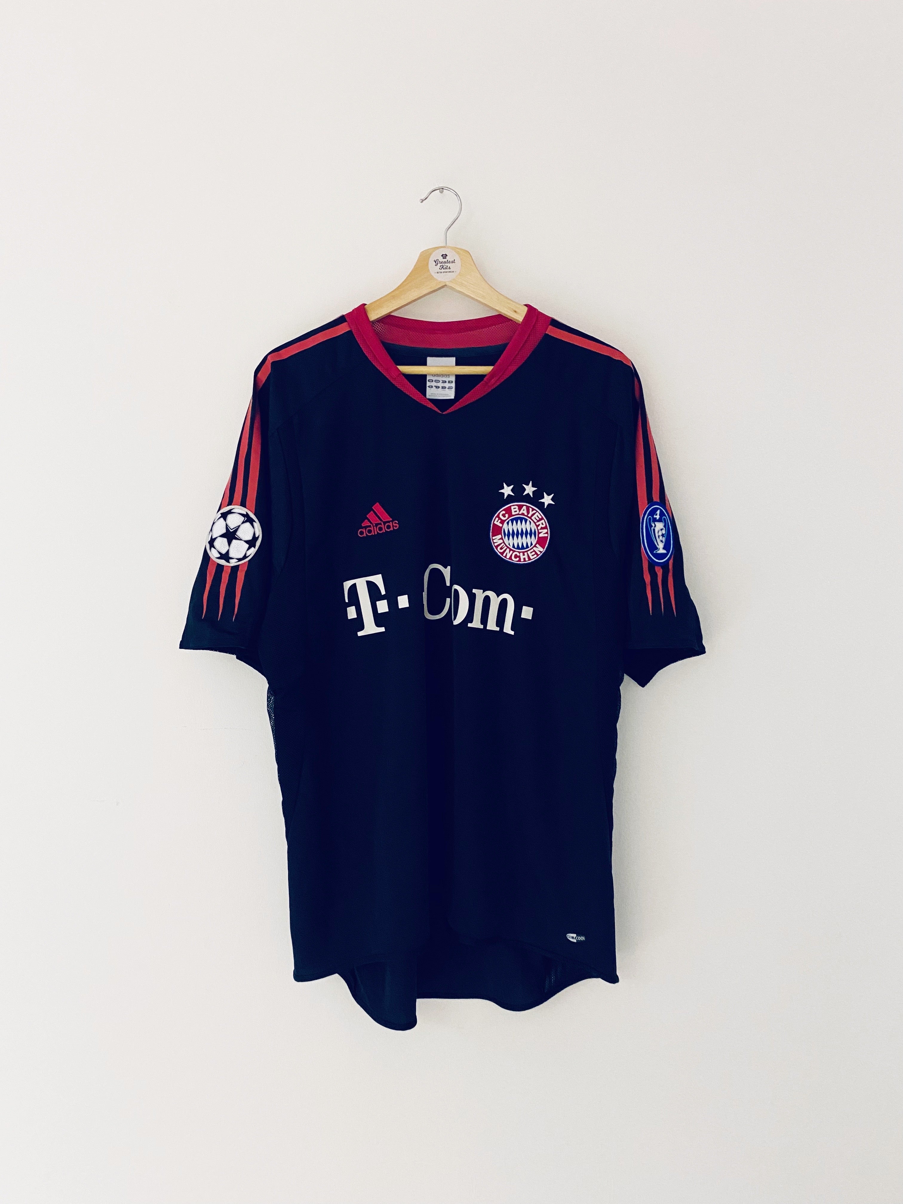 2004/05 Camiseta Bayern Múnich CL (L) 9/10 