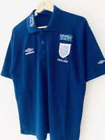 1997/99 England Polo Shirt (S) 9/10
