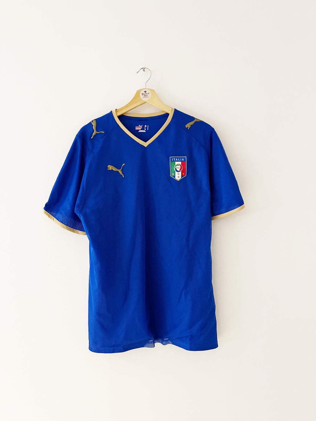 2007/08 Camiseta local de Italia (L) 9/10 