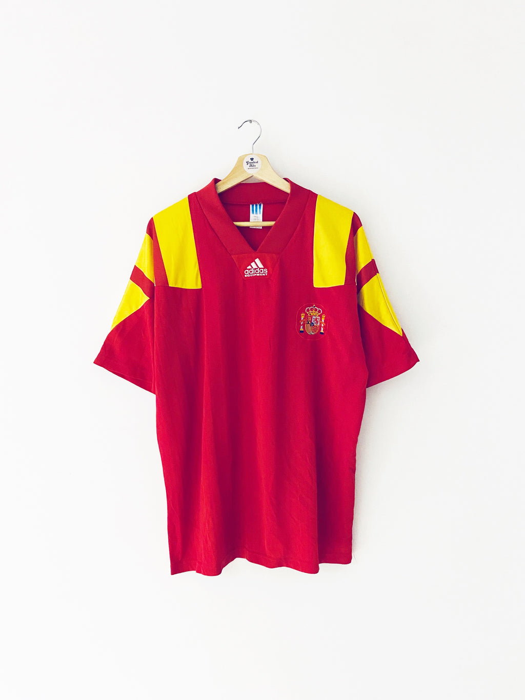 1992/94 Spain Home Shirt (L) 9/10