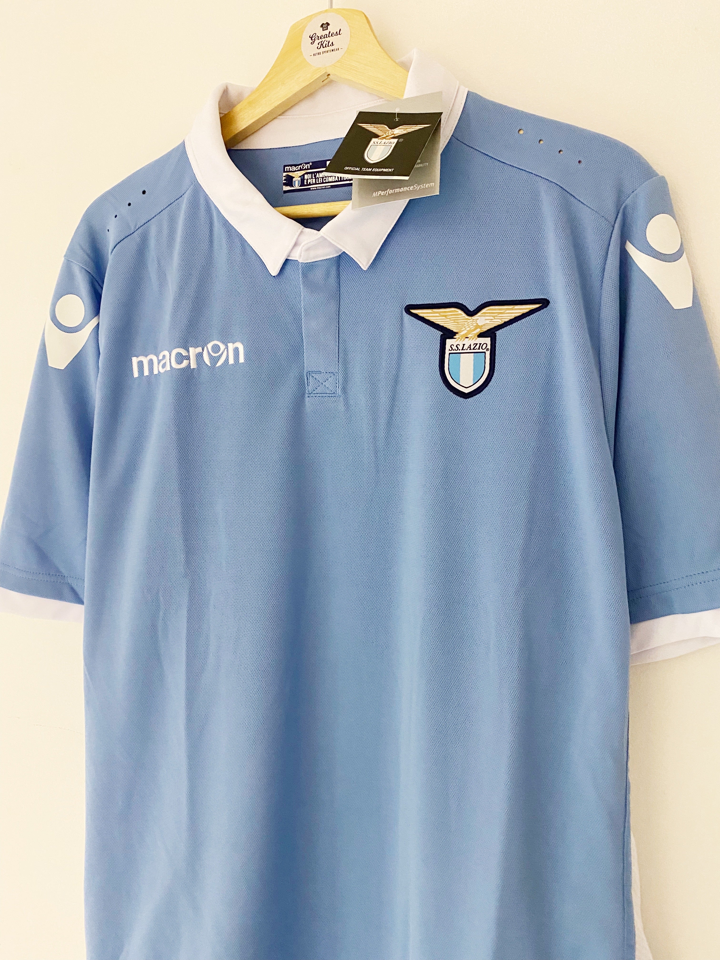 2016/17 Lazio Home Shirt (XXL) BNWT