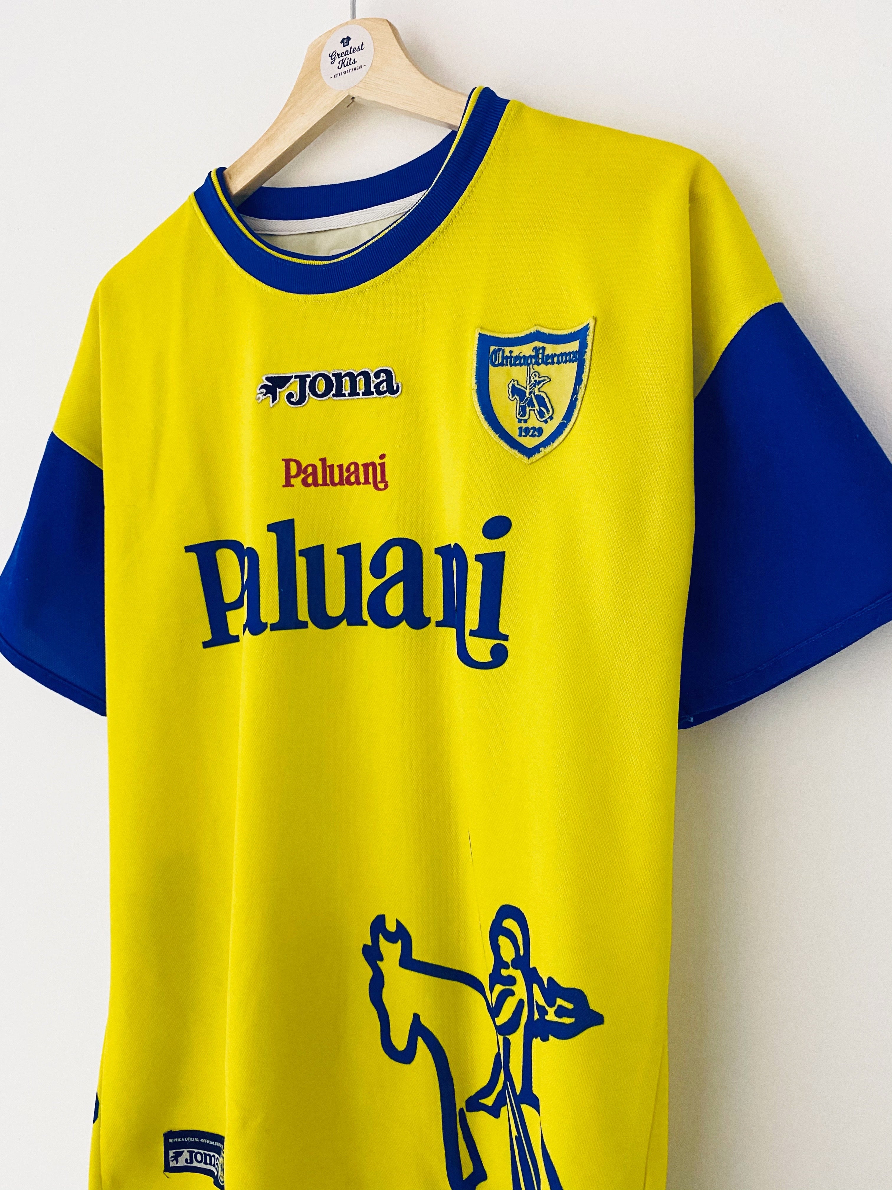 2002/03 Chievo Verona Home Shirt (XS) 8.5/10