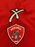 2002/03 Camiseta local L/S de Perugia (M) 8/10