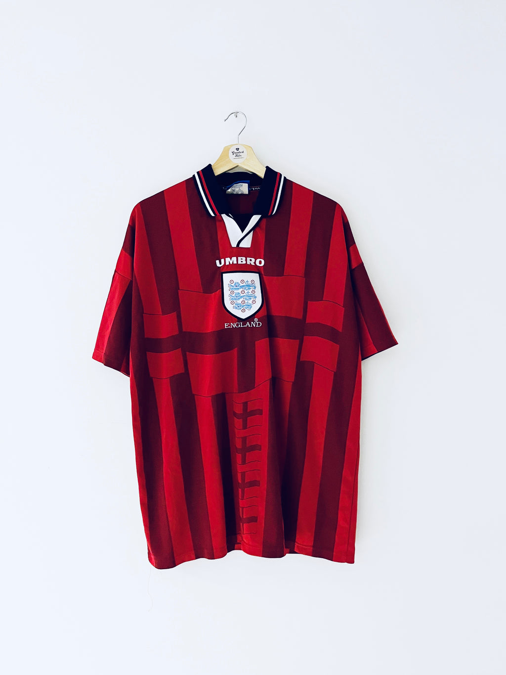 1997/99 Camiseta local de Inglaterra (XL) 9/10 