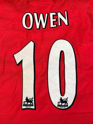 1998/00 Camiseta local L/S del Liverpool Owen n.º 10 (XL) 8,5/10