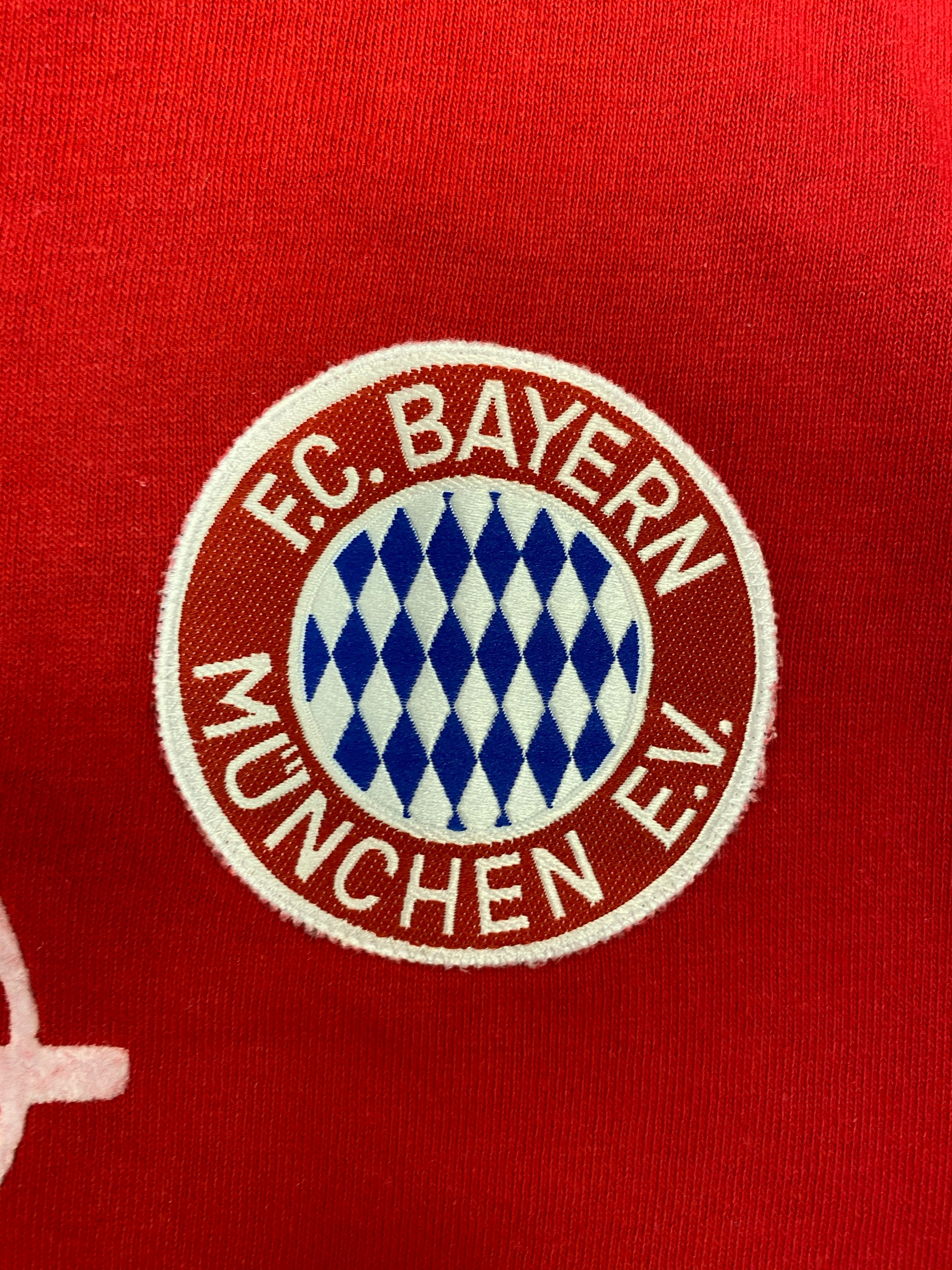 Maillot L/S domicile du Bayern Munich 1989/91 (M) 8.5/10