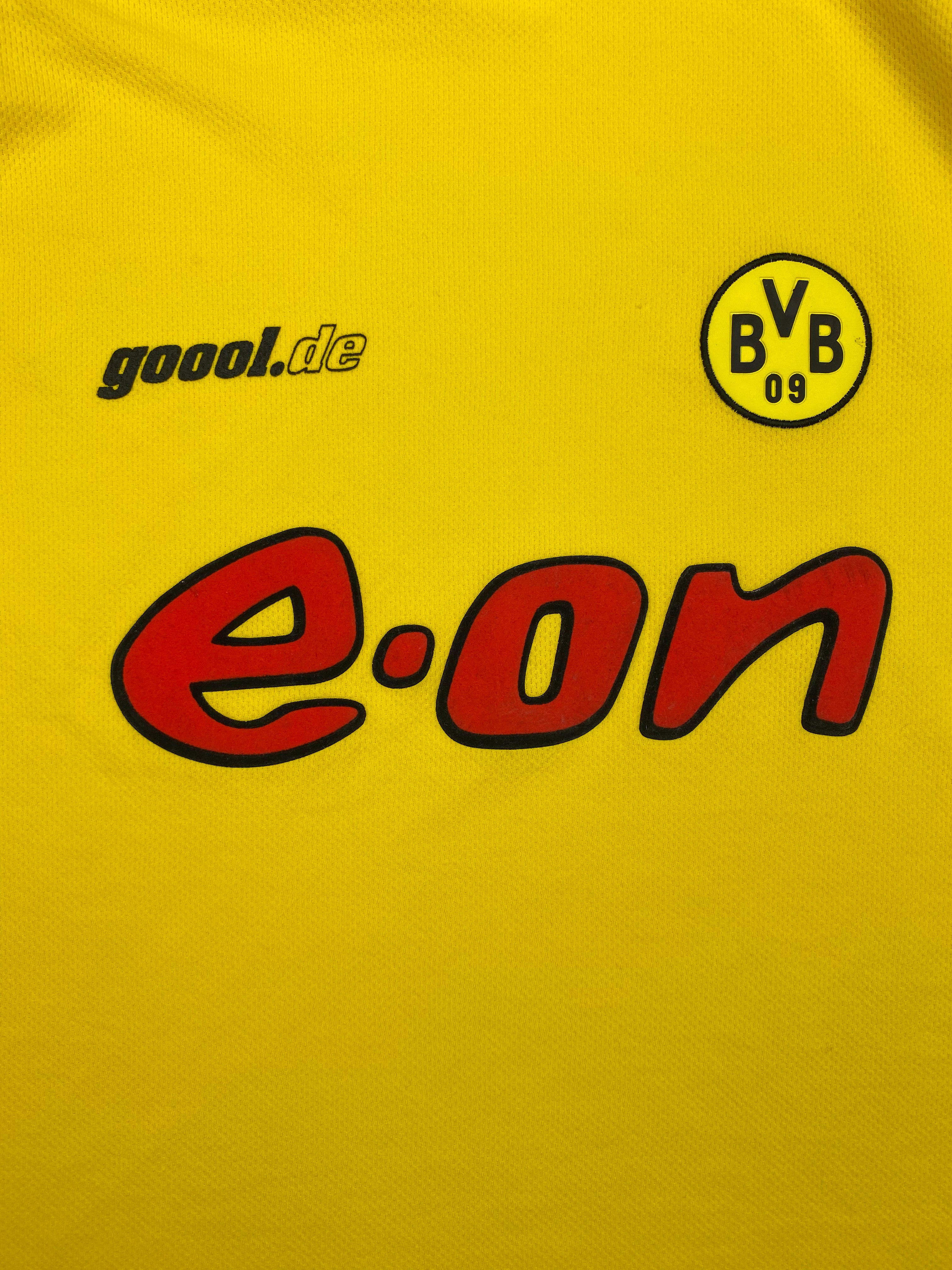2001/02 Borussia Dortmund L/S European Home Shirt (XXL) 9/10