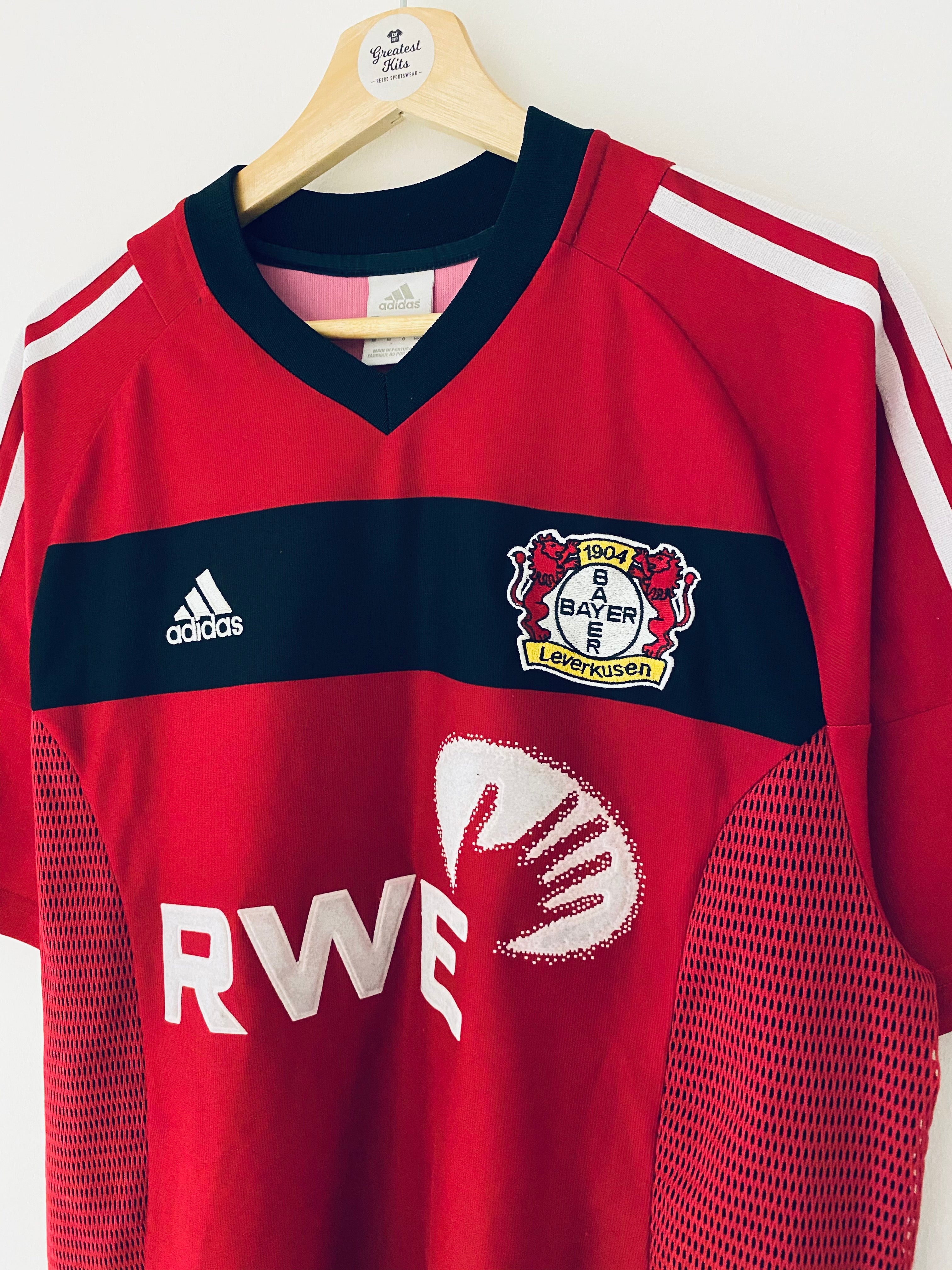 2002/04 Bayer Leverkusen Home shirt (M) 8.5/10
