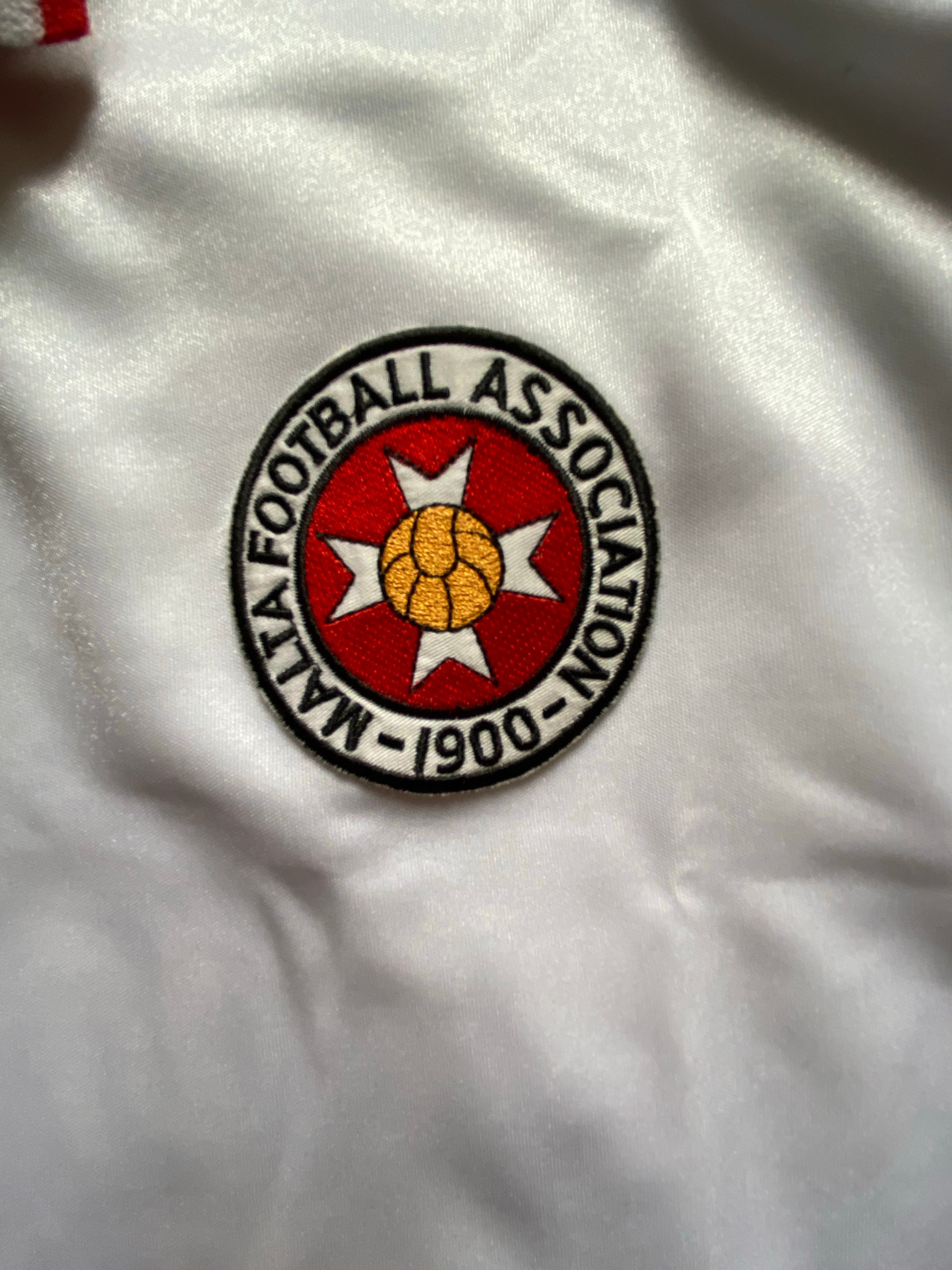 2001/02 Camiseta visitante de Malta (S) 9/10