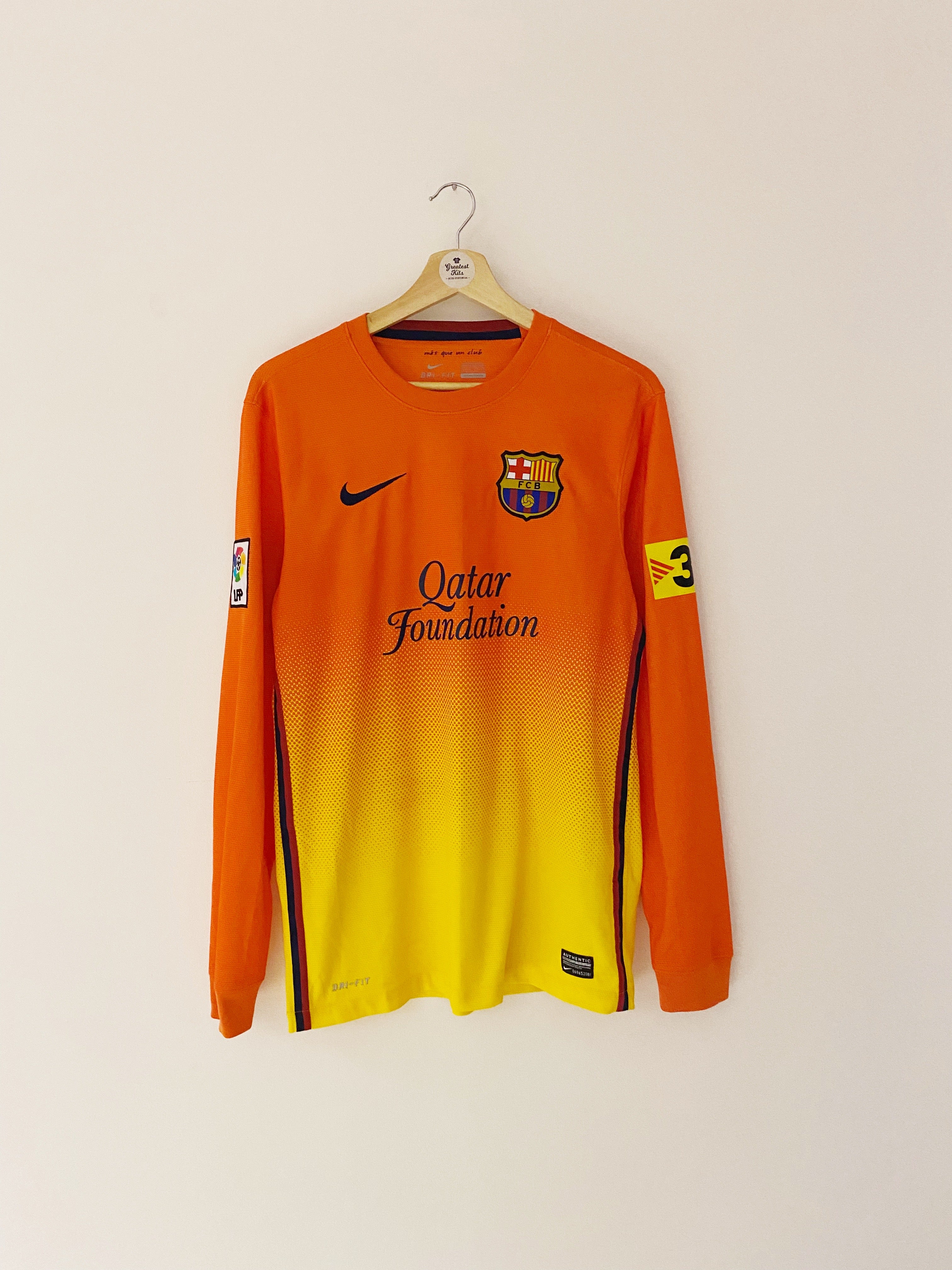Camiseta 2ª FC Barcelona 2012/13  Barça camiseta 2012/13 Naranja