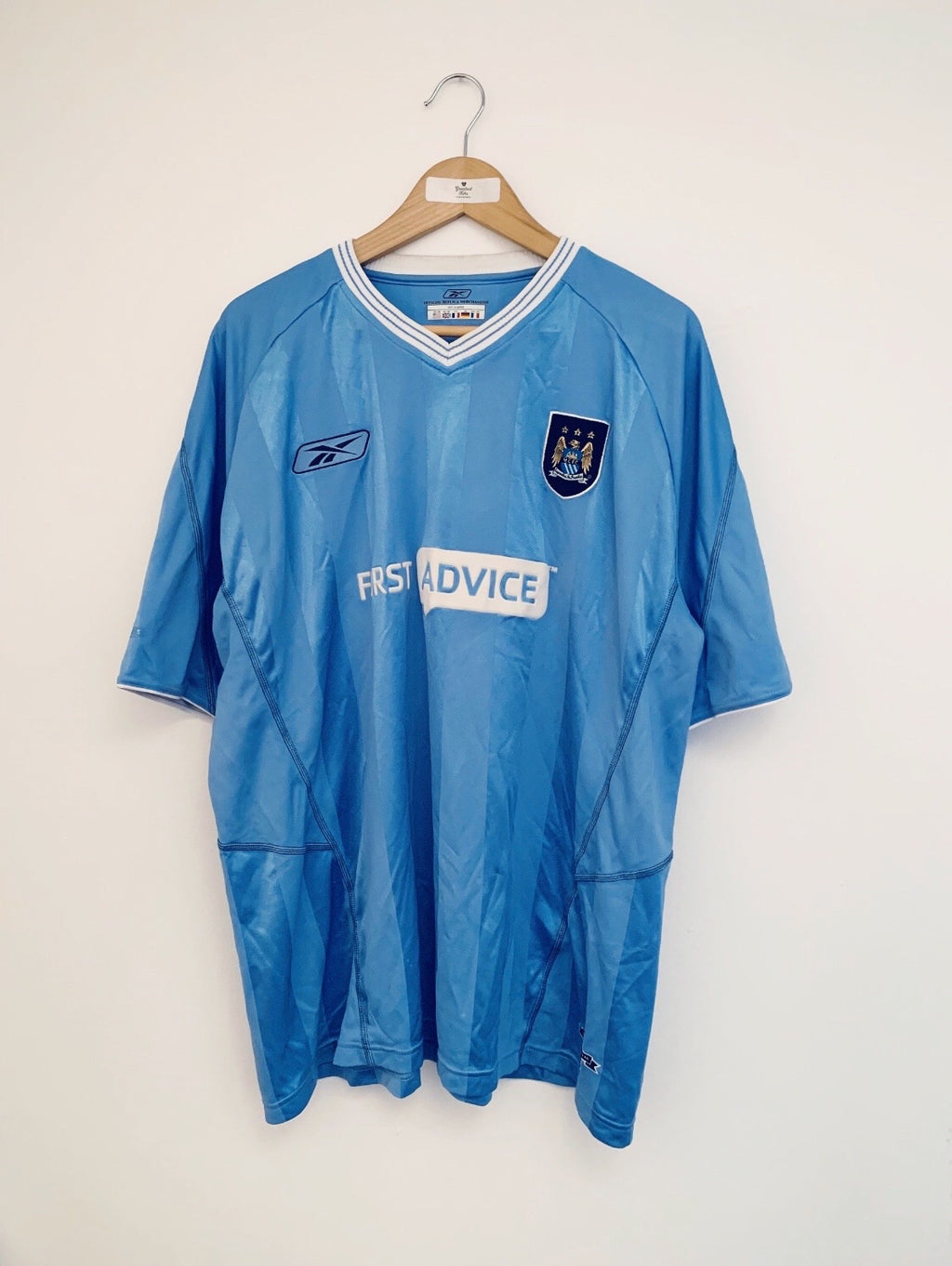 Camiseta de local del Manchester City 2003/04 (XL) 7.5/10