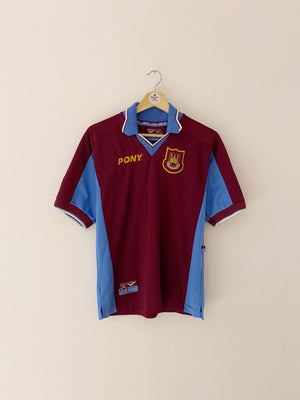 1997/98 Camiseta local del West Ham Sinclair # 8 (Y) 7/10 
