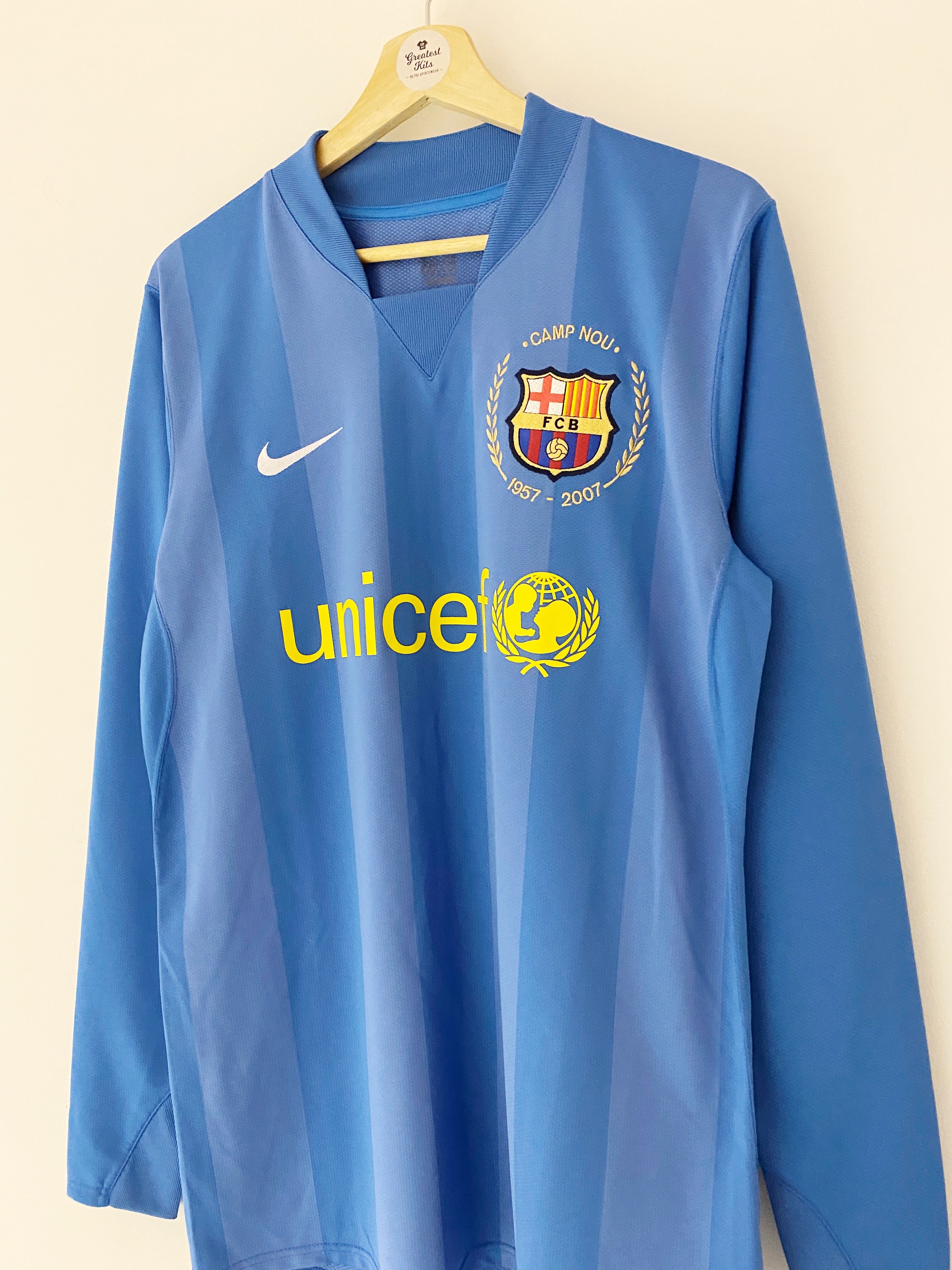 2007/08 Barcelone *Player Issue* Maillot GK (M) 9/10